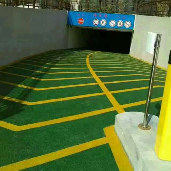 環氧拋沙防滑車道