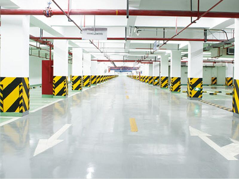 臺州景瑞望府地下室環氧地坪